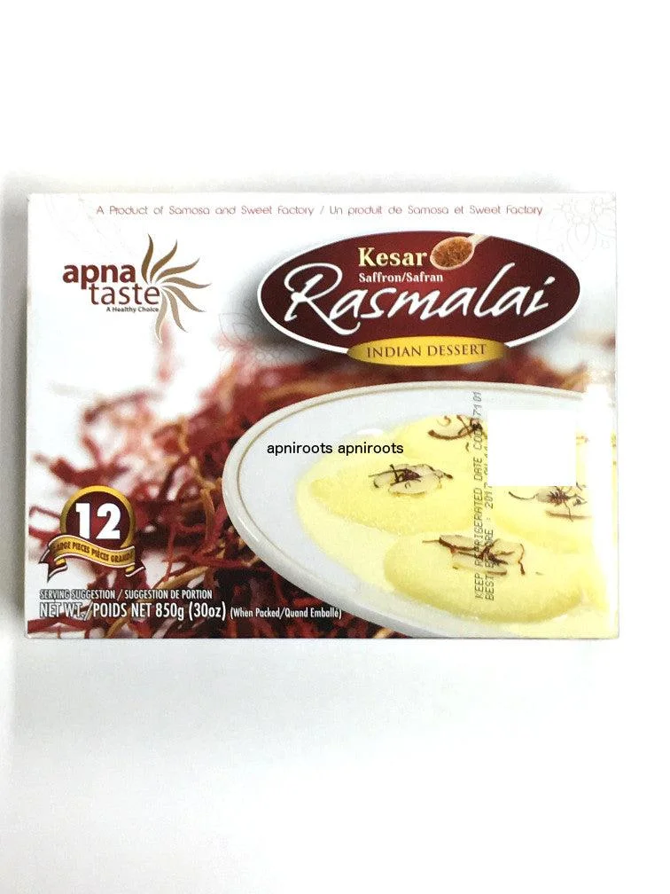  Apna Taste - Kesar Rasmalai - 850gm 